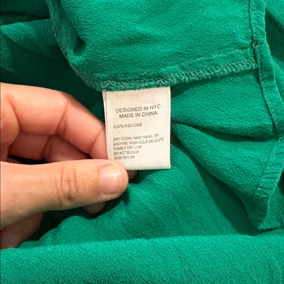 Yumi Kim Mercer Street Midi Dress in Green SZ L EUC - Picture 5 of 5